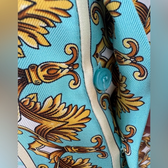 Fendace Barocco Fendi Zucca Monogram Silk Button Up Shirt SOLD OUT everywhere - Picture 15 of 16